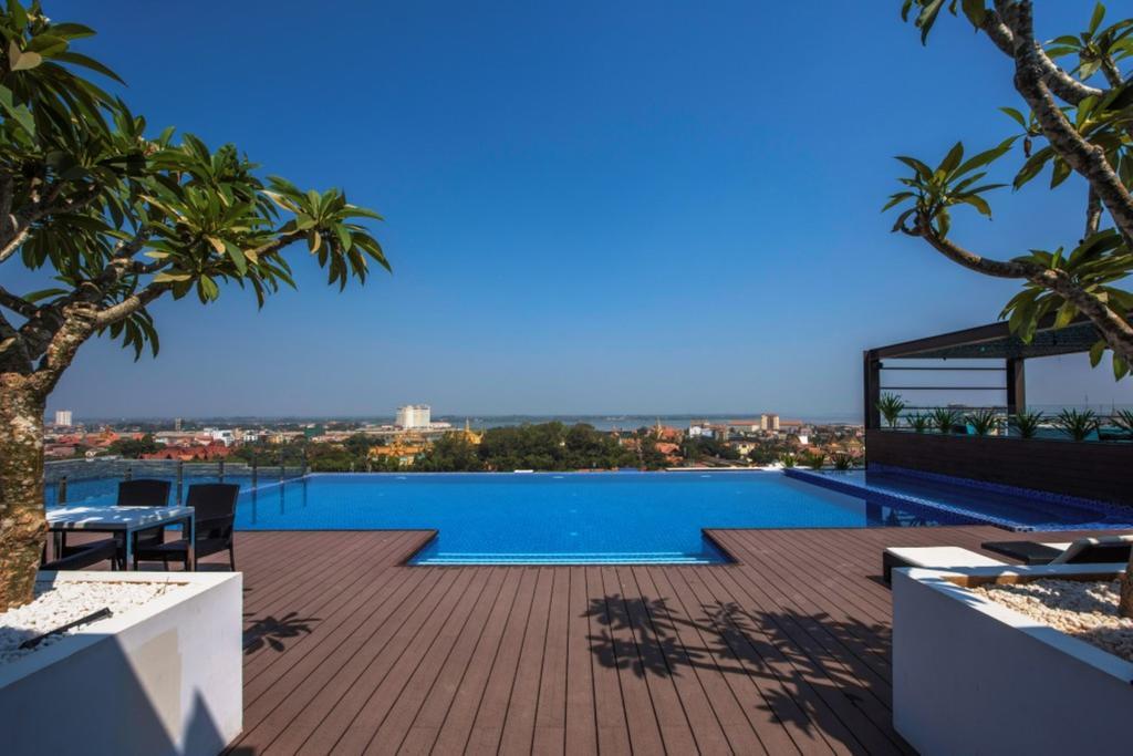 Maline Exclusive Serviced Apartments Phnom Penh Luaran gambar
